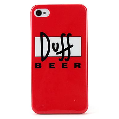 Capa para Iphone 4 e 4S - Cerveja Duff